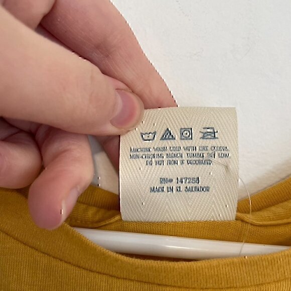 NEW NWT SIMPLY SOUTHERN Lake Life Tank Mustard Yellow Graphic Preppy Cotton sz S - Picture 9 of 11